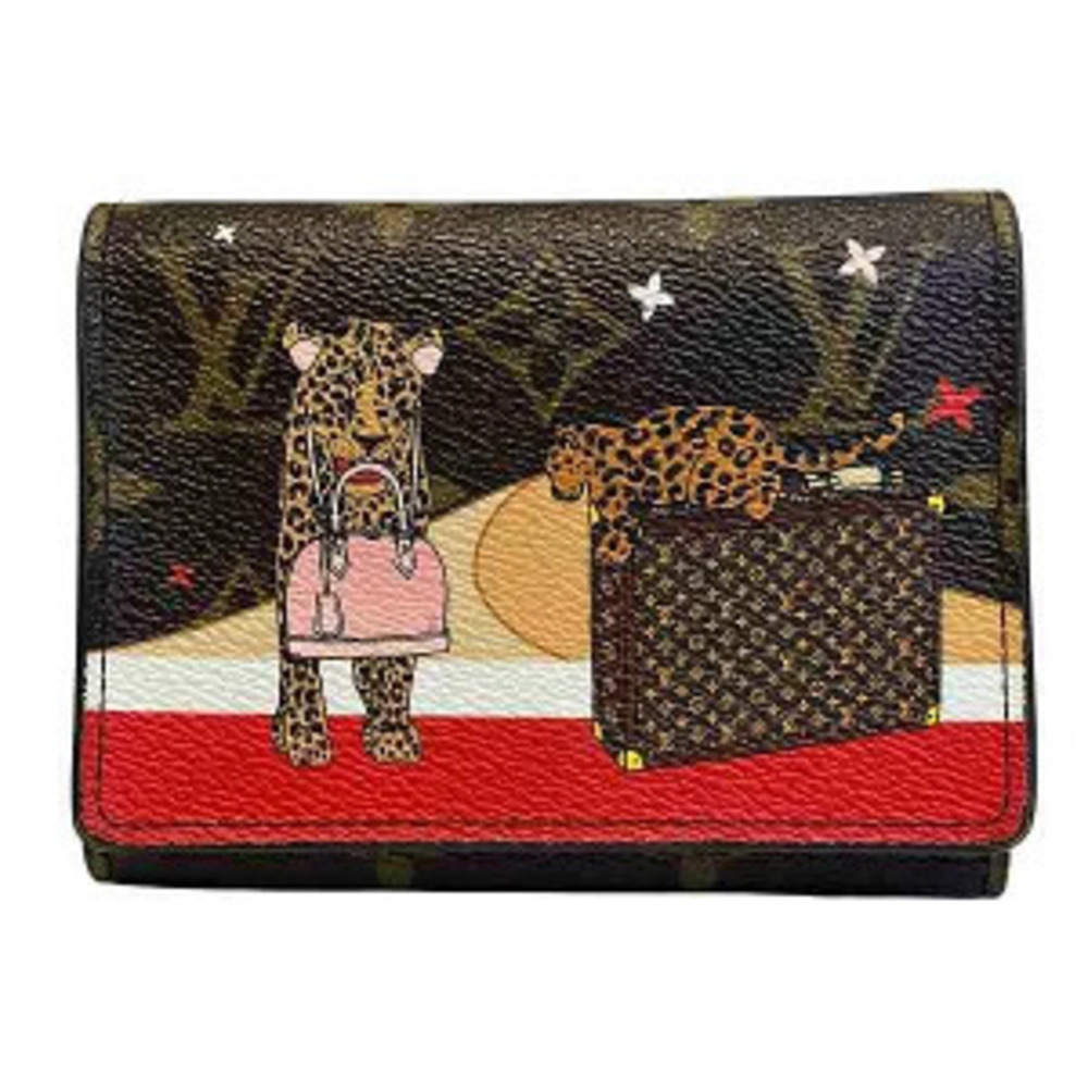 Louis Vuitton Monogram Portefeuille Victorine Tri fold Wallet